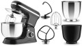 Robot planetarny MIKSER Zelmer 1200W 6 prędkości 2 misy 5L HAK mieszadło