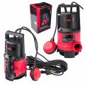 Pompa ZATAPIALNA do wody DESZCZÓWKI 1400W Z PŁYWAKIEM 9000 l/h RED TECHNIC