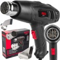 Opalarka elektryczna 2000W regulacja 2 BIEGI 4 wymienne DYSZE 600°C