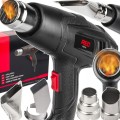 Opalarka elektryczna 2000W regulacja 2 BIEGI 4 wymienne DYSZE 600°C