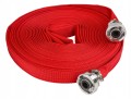 Wąż strażacki PARCIANY do wody 30metrów SZYBKOZŁĄCZKA 1cal 8BAR RED TECHNIC