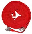 Wąż strażacki PARCIANY do wody 30metrów SZYBKOZŁĄCZKA 1cal 8BAR RED TECHNIC