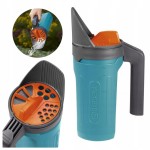 Siewnik 1.2L ROZRZUTNIK RĘCZNY nawozu TRAWY nasion rozsiewacz GARDENA