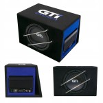 Subwoofer samochodowy CRUNCH TUBA WZMACNIACZ 400W bass-reflex głośnik 20cm