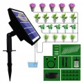 System nawadniania solarny kropelkowy do 15 roślin automatyczne podlewanie