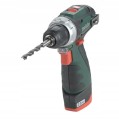 Wkrętarka AKUMULATOROWA wiertarka Metabo PowerMaxx 2x akumulator 12V 2Ah