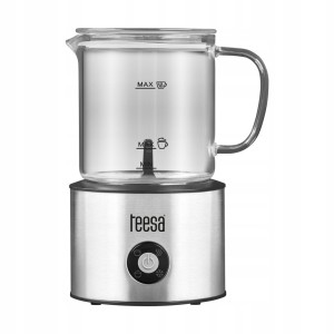 Spieniacz do mleka podgrzewacz Teesa Aroma szklany dzbanek 740ml 600W
