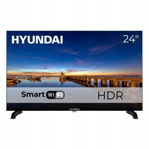 Telewizor SMART TV HYUNDAI HD 24'' WiFi CI USB HDMI LAN DLNA DVBT2 S2 12V