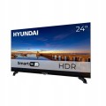 Telewizor SMART TV HYUNDAI HD 24'' WiFi CI USB HDMI LAN DLNA DVBT2 S2 12V