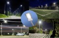 Lampa uliczna latarnia zewnętrzna LED 18000 lm 6500K 100W czujnik zmierzchu