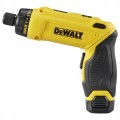 Wkrętarka przegubowa akumulatorowa 4Nm DeWALT 2x akumulator 7.2 V 1Ah torba