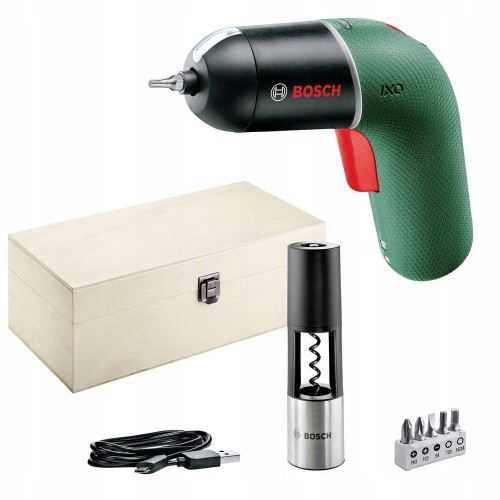 Wkrętarka AKUMULATOROWA 3.6V 2.5Ah KORKOCIĄG Bosch IXO 6 Classic Vino Set