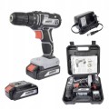 Wkrętarka akumulatorowa 20V 1.5Ah wiertarka 2x akumulator walizka