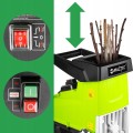 Rozdrabniacz do gałęzi elektryczny samozasysający rębak walcowy 44mm 3500W
