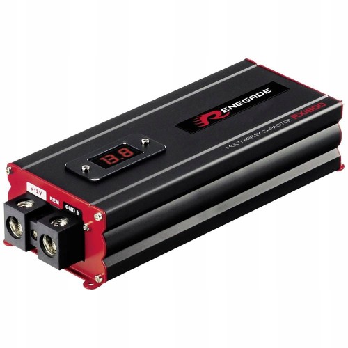 Kondensator buforowy 1,8 Farada Renegade PowerCap wielomacierzowy 12V