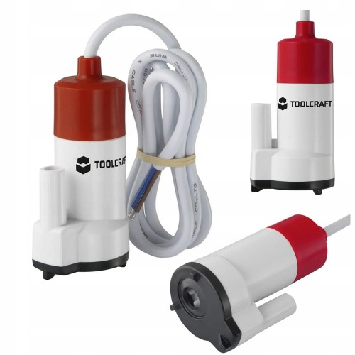 Pompa NISKONAPIĘCIOWA 12 V zanurzeniowa ZATAPIALNA bezwibracyjna 720 l/h
