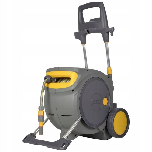 Wózek na wąż 35 metrów AUTOMATYCZNY bęben ZWIJACZ montaż na ścianie KOŁA