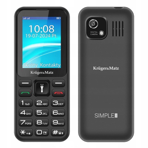 Telefon komórkowy GSM seniora babci dziadka duże klawisze duży ekran 4G