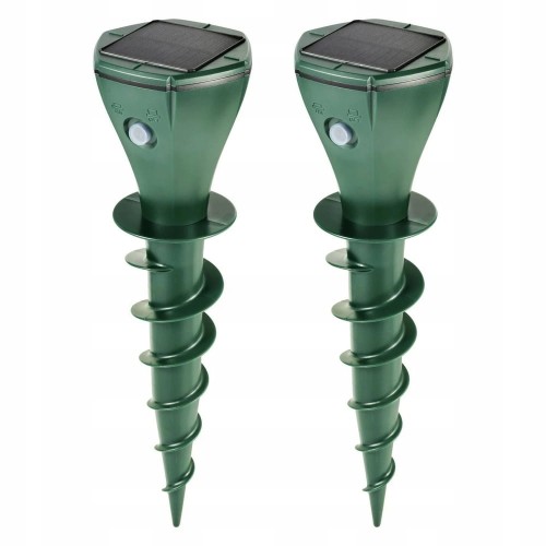 Odstraszacz KRETÓW nornic SOLARNY wibracyjny IP65 zasięg 300 m