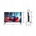 Telewizor Manta 32" LED HD SMART TV Android WiFi APLIKACJE HDMI USB Ci