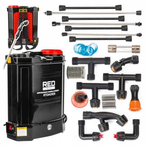 Opryskiwacz akumulatorowy 20L ciśnieniowy plecakowy lanca 4.5bar 12V 8Ah
