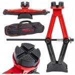 Podnośnik TRAPEZOWY samochodowy LEWAREK do wymiany kół WARSZTATOWY do 2.5 T