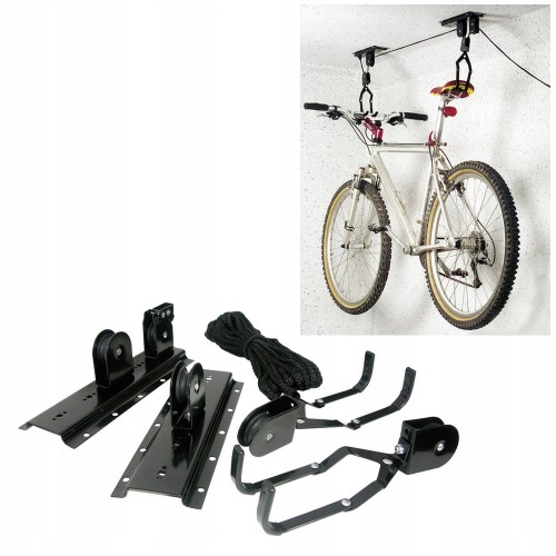 Uchwyt WIESZAK PODSUFITOWY na rower obciążenie maksymalne 20kg EUFAB