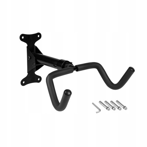 Uchwyt ścienny do roweru WIESZAK rowerowy OBRACANY WYSUWANY guma 30 kg