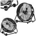 Wentylator PRZEMYSŁOWY podłogowy 300W WIATRAK 61CM REGULACJA nachylenia