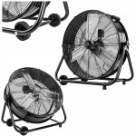 Wentylator PRZEMYSŁOWY podłogowy 300W WIATRAK 61CM REGULACJA nachylenia
