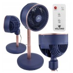 Wentylator podłogowy OSCYLACJA WIATRAK stojący TIMER REGULACJA kąta PILOT