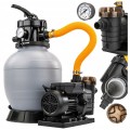 Pompa piaskowa do basenu filtrująca wydajna 7900 L/h manometr filtr IPX5