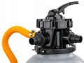 Pompa piaskowa do basenu filtrująca wydajna 7900 L/h manometr filtr IPX5