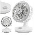 Wentylator BIURKOWY wiatrak STOŁOWY cichy OSCYLACJA regulacja AROMATERAPIA