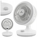Wentylator BIURKOWY wiatrak STOŁOWY cichy OSCYLACJA regulacja AROMATERAPIA