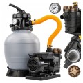 Pompa piaskowa do basenu filtrująca wydajna 13200 L/h filtr manometr IPX5