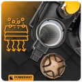 Pompa piaskowa do basenu filtrująca wydajna 13200 L/h filtr manometr IPX5