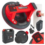 Przyssawka PRÓŻNIOWA AKUMULATOROWA do płytek SZYB gresu UCHWYT 200 KG