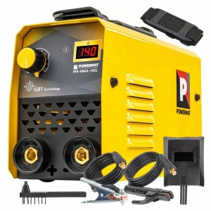 Spawarka inwertorowa 5.8 kVA wyświetlacz 140A MMA wentylator chłodzący