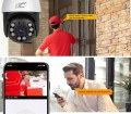 Kamera IP wifi żarówka E27 obrotowa zewnętrzna 5mpx APP iOS Android IP65