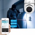 Kamera IP wifi żarówka E27 obrotowa zewnętrzna 5mpx APP iOS Android IP65