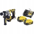 Młotowiertarka AKUMULATOROWA 650W udar 1.4J 2x akumulator 18V 5Ah DEWALT