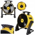 Wentylator podłogowy 110W regulacja prędkości uchwyt hak obracany DeWalt