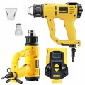 Opalarka DeWalt 2000W wyświetlacz do 600 stopni 650 l/min 230V