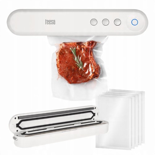 Zgrzewarka próżniowa pakowarka do żywności TEESA V100 mocna 30cm 70W worki
