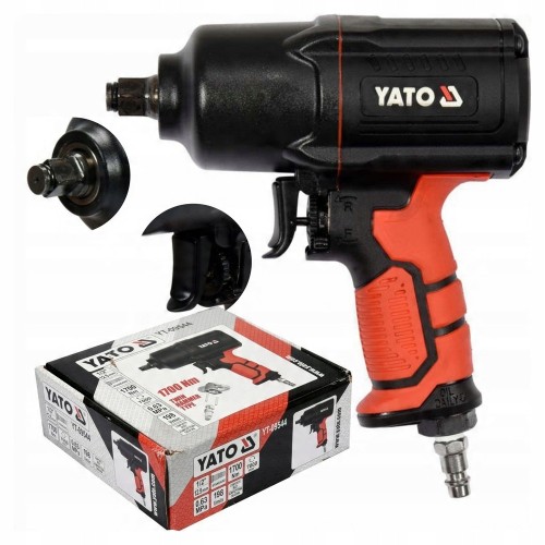 Klucz pneumatyczny UDAROWY do kół 1700Nm 1/2'' 7000obr/min YATO