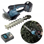 Nożyce AKUMULATOROWE do żywopłotu TRAWY krzewów 18V 3Ah MAKITA