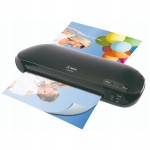 Laminator A4 prędkość 400 mm/min NA GORĄCO ZIMNO 75 -125 mikronów Olympia