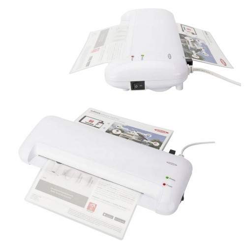 Laminator A4 WIZYTÓWKI prędkość 400 mm/min 80 -125mikronów Ednet