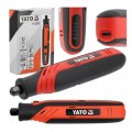 YATO precyzyjna mini szlifierka akumulatorowa 4v1,5Ah 5 prędkości USB-C